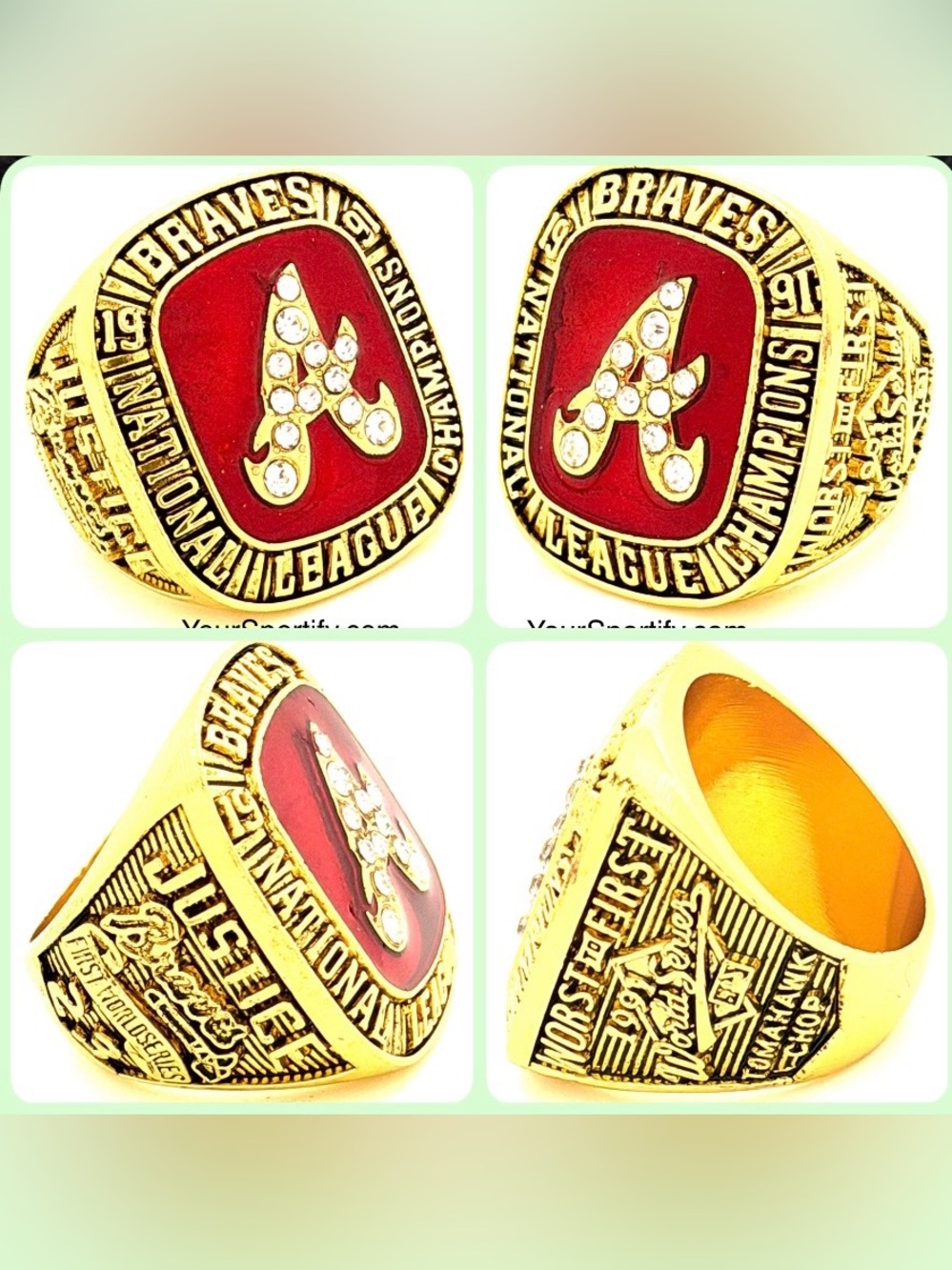 MLB / 1991 Atlanta Braves World Series championship ring